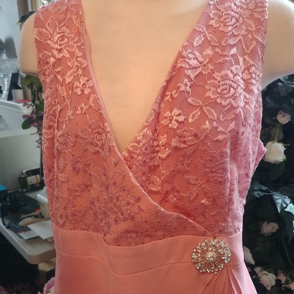 DARK ROSE FORMAL 2PC JACKET & DRESS 2X - Picture 5 of 6